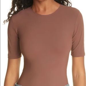 Revolve Alix NYC Cocoa Thong Bodysuit